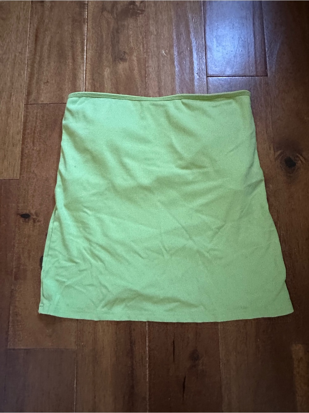 Klassy Network Lime Green Tube Top